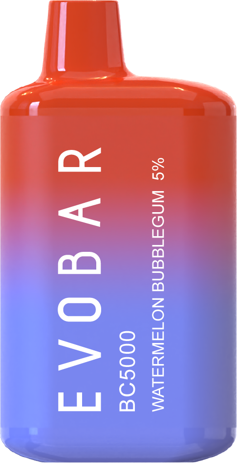 Evo Bar Disposable Vape - 5000 Puffs Aloe Grape,Apple Cider - Black Edition,Apple Watermelon,Baja Blast - Black Edition,Blue Razz Ice,Blue Razz Lemonade - Black Edition,Blue Slushie - Black Edition,Blueberry Lemonade,Chocolate Mint - Black Edition,Citrus Punch - Black Edition,Cool Mint,Energy,Fuji Apple Ice - Black Edition,Kiwi Passion Fruit Guava,Lemon Mint,Mango Strawberry,Passion Fruit Strawberry - Black Edition,Peach Ice,Peach Kiwi,Pineapple Coconut Ice,Pineapple Strawberry Banana - Black Edition,Rainbo