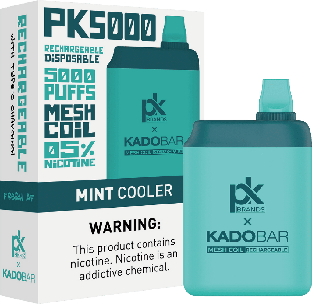 Pod King Kado Bar PK5000 Disposable Vape - 5000 Puffs Mint Cooler