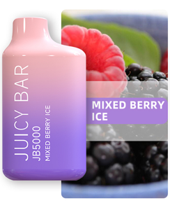 juicy bar jb5000 mixed berry ice