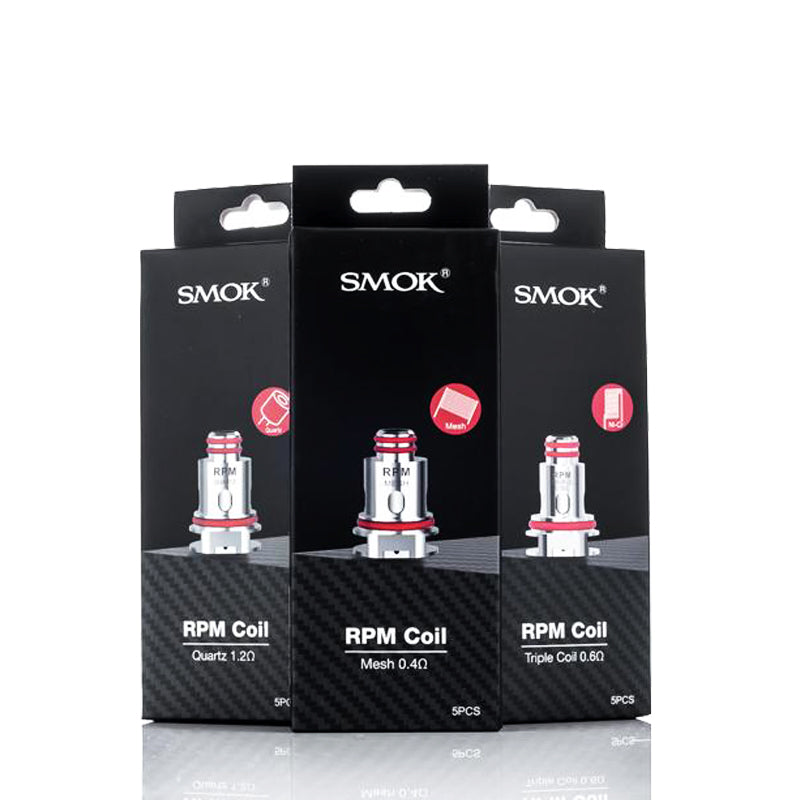 SMOK RPM 40 Coil Mesh 0.4,Triple 0.6,Dc-0.8Ohm,Quartz 1.2,Sc 1.0,Mtl Mesh 0.3