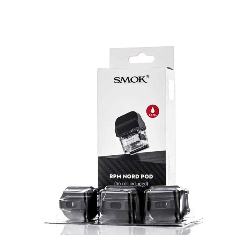 SMOK RPM 40 Replacement Pods Nord Pod 4.5 Ml,Standard 4.3 Ml