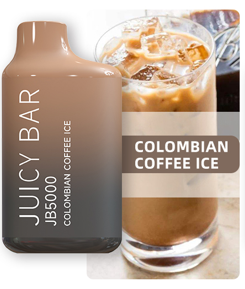 juicy bar jb5000 columbian coffee ice