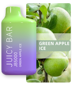 juicy bar jb5000 green apple ice