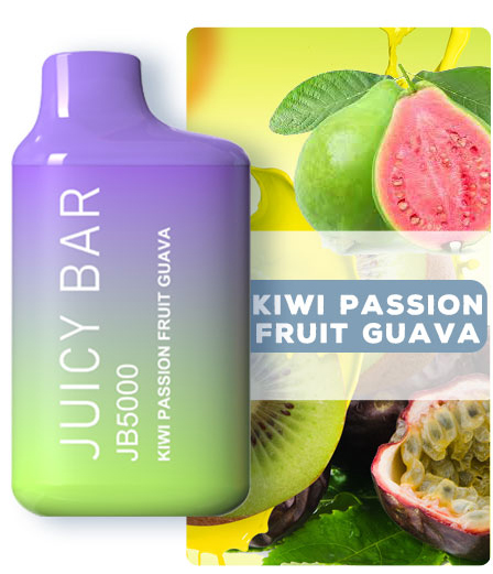 juicy bar jb5000 kiwi passion fruit guava