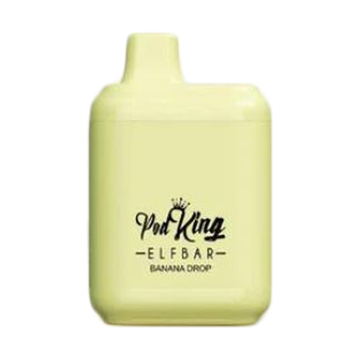 Pod King X Elf Bar (EB DESIGN) XC 5000 Disposable Vape  -  5000 Puffs -  Banana Drop