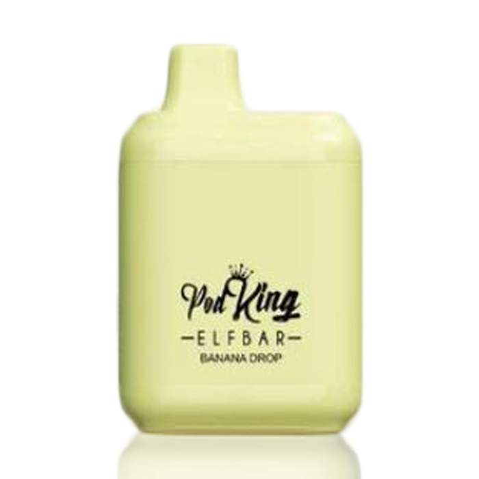 Pod King X Elf Bar (EB DESIGN) XC 5000 Disposable Vape  -  5000 Puffs -  Banana Drop