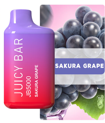 juicy bar jb5000 sakura grape