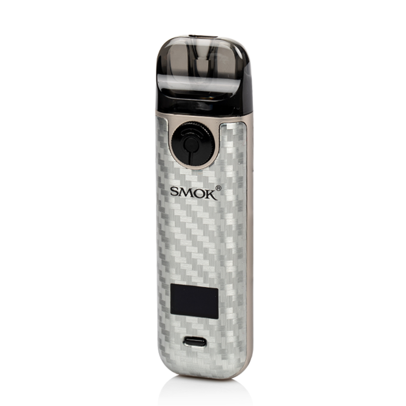 SMOK Novo 4 Pod Kit Silver Carbon Fiber