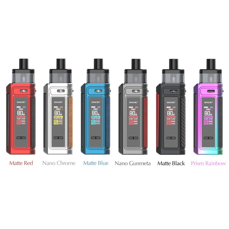 SMOK G Priv Pro Pod Kit Matte Black,Matte Blue,Matte Red,Nano Gunmetal,Nano Chrome,Prism Rainbow