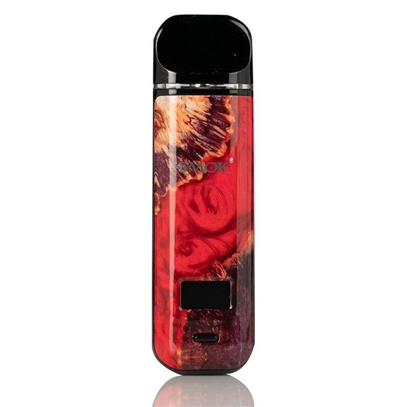 SMOK Novo X Pod Kit Red Stabilizing Wood