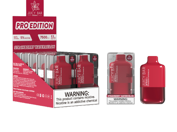 Juicy Bar JB7500 Disposable Vape - 7500 Puffs Strawberry Watermelon